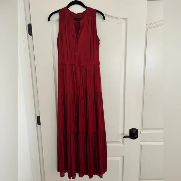 Banana Republic | Dresses | Banana Republic Red Halter Maxi Dress For  Weddings | Poshmark